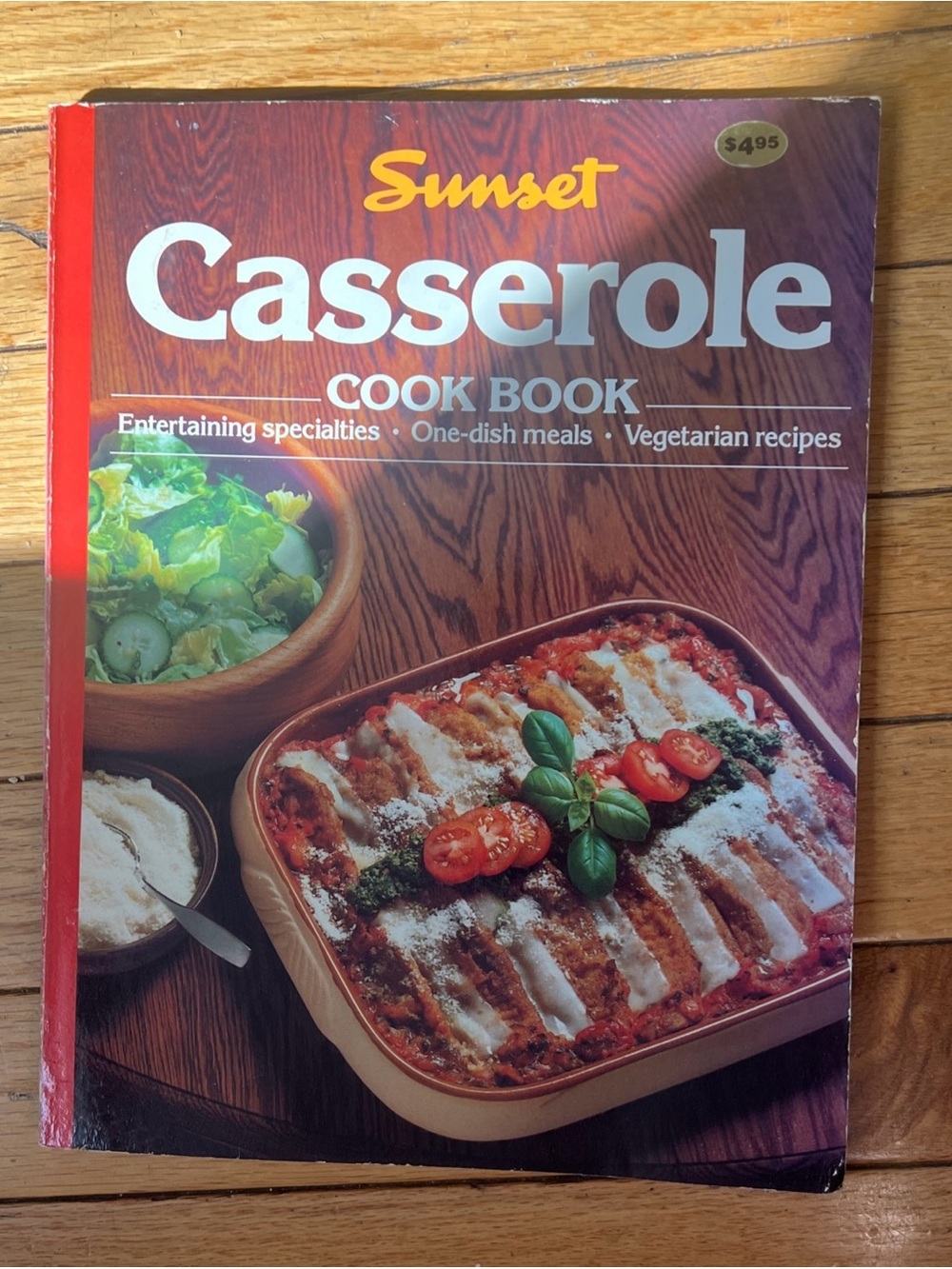 Vintage Sunset casserole cook book (Sunset - Paperback), 1984